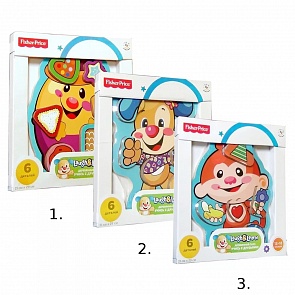 Пазл деревянный. Учись с друзьями (Fisher Price, FP 30542veg)